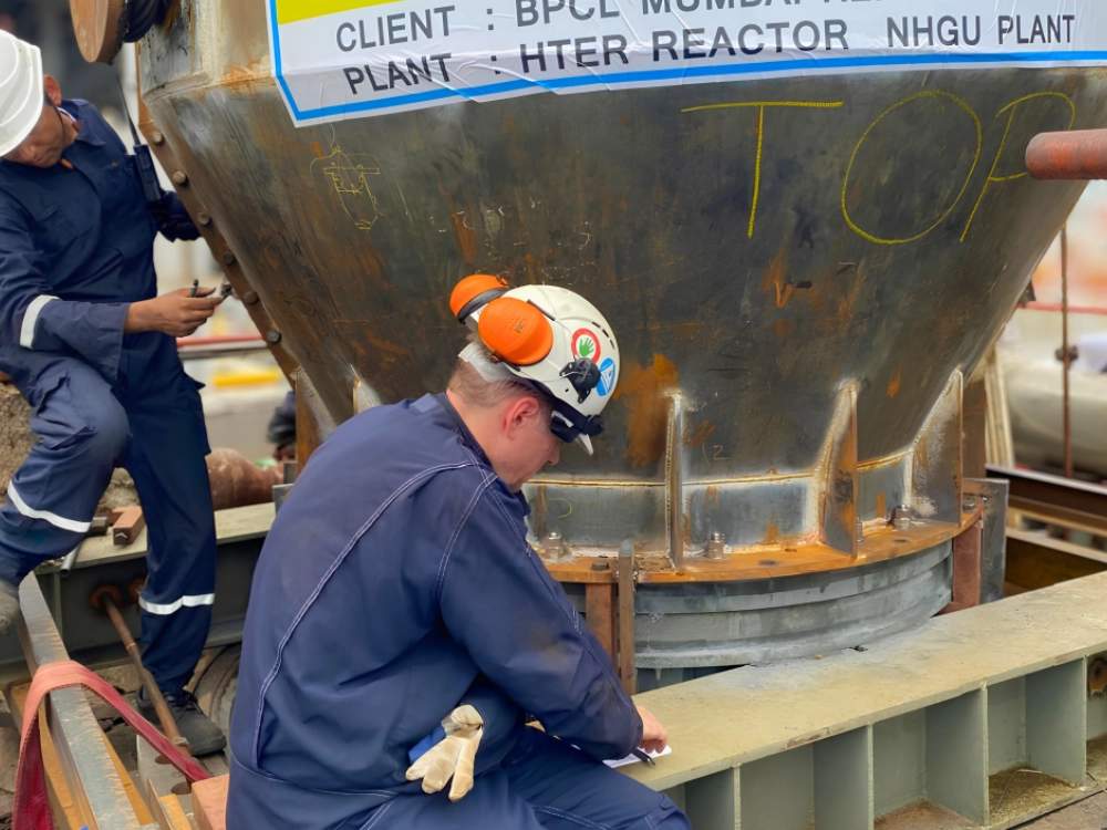 HTER Reactor Lifting Shell Operations — image 2 of 4