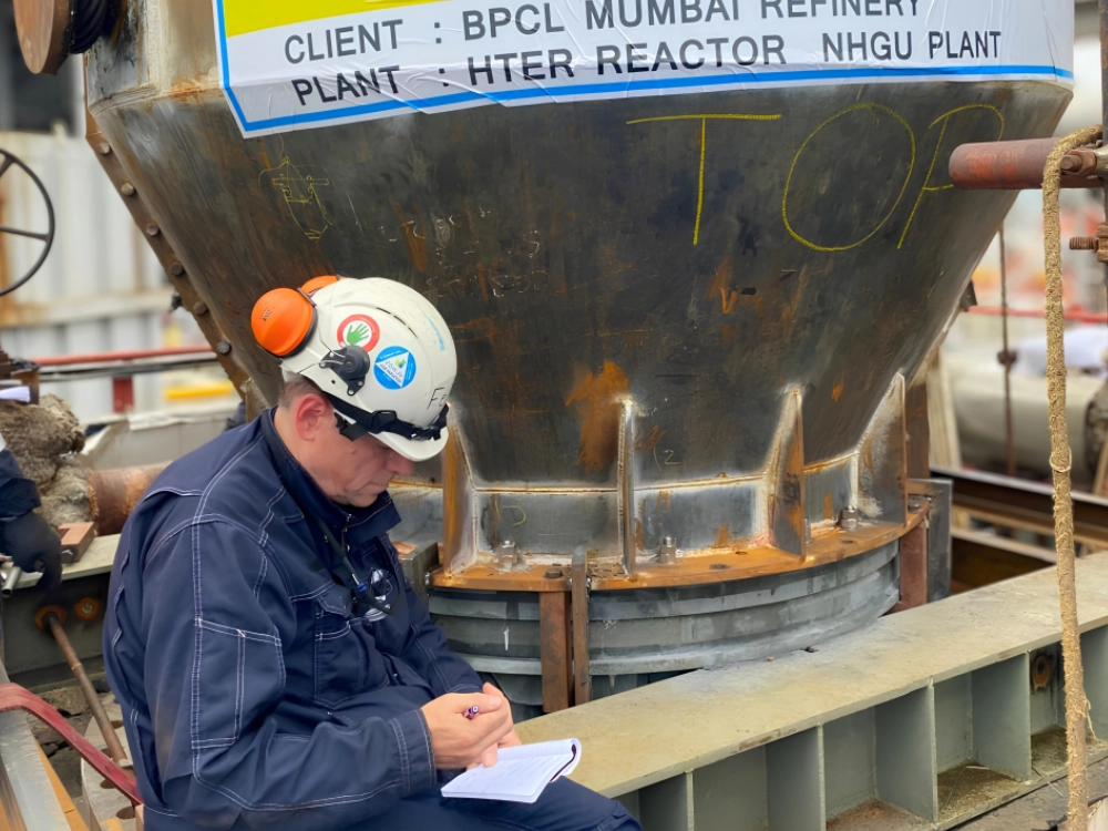 HTER Reactor Lifting Shell Operations — image 3 of 4